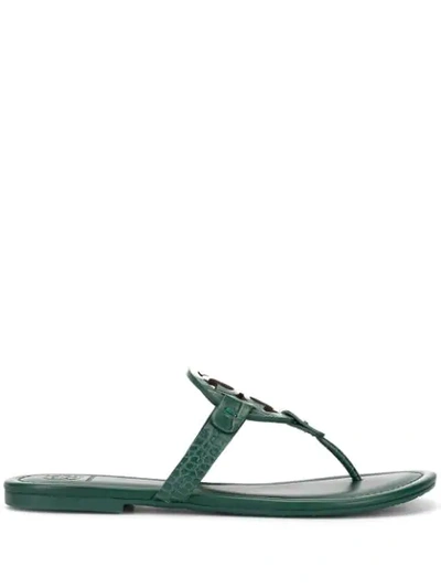 Tory Burch 'miller' Sandalen In Green