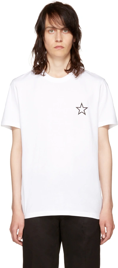 Givenchy Columbian-fit Star Print T-shirt In White