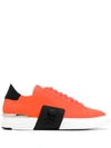 Philipp Plein Low-top Sneakers In Orange