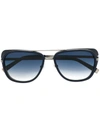 Matsuda Oversized Frame Sunglasses In Blue