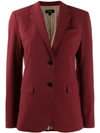 Theory Classic Fitted Blazer In Red