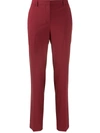 Theory Slim-fit Chinos In Red