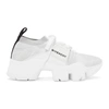 Givenchy Jaw Knit Low Top Sneakers In White