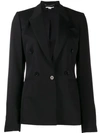 Stella Mccartney Double-breasted Blazer In Black