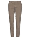 Manuel Ritz Casual Pants In Khaki
