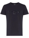 Balmain Contrast Logo T-shirt In 6ub Blue