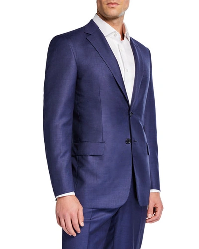 Brioni Men's Solid Two-piece Suit, High Blue