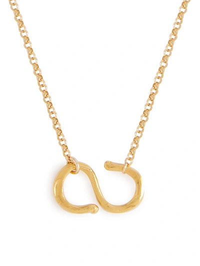 Alighieri The Endless Ocean 24kt Gold-plated Necklace