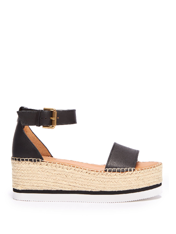see by chloe flat espadrilles