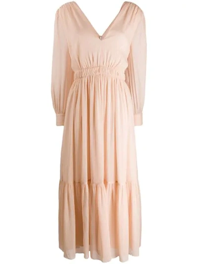 Sandro Chaireen Dress In Neutrals