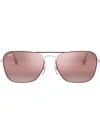 Ray Ban Caravan Sunglasses In Red