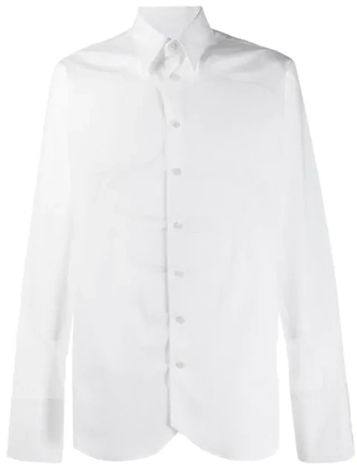 Pre-owned Walter Van Beirendonck 2013's Silent Secrets Panelled Shirt In White