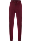 Kenzo Logo Track Pants In Red