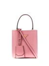 Prada Saffiano Leather Tote Bag In Pink