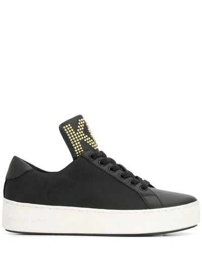 Michael Kors Sneakers Mindy In Canvas Black Color