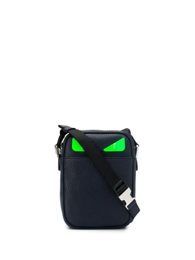 Fendi Small I See You Messenger Bag In Blue