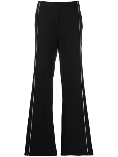 Neil Barrett Straight Fit Trousers In Black