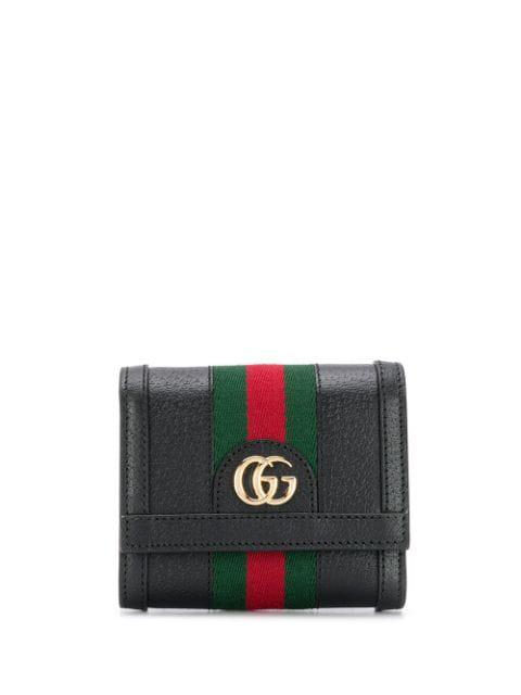 Gucci Ophidia Wallet In Black | ModeSens