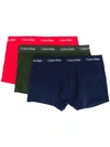 Calvin Klein Low-rise Trunks - 3 Pack - Blue