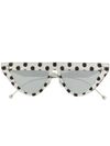 Fendi Polka-dot Sunglasses In Grey