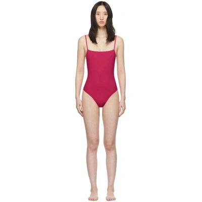 Lido Pink Otto One-piece Swimsuit In Fuchsia
