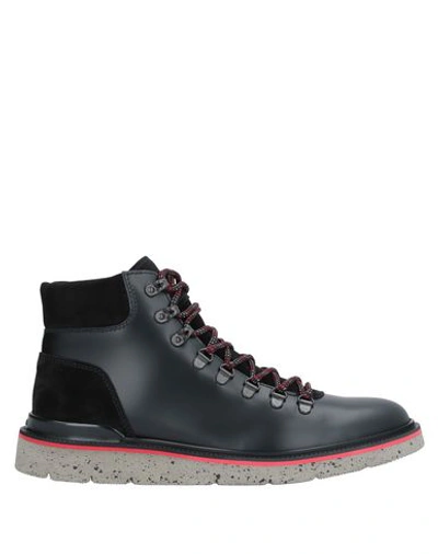 Hogan Ankle Boots In Black
