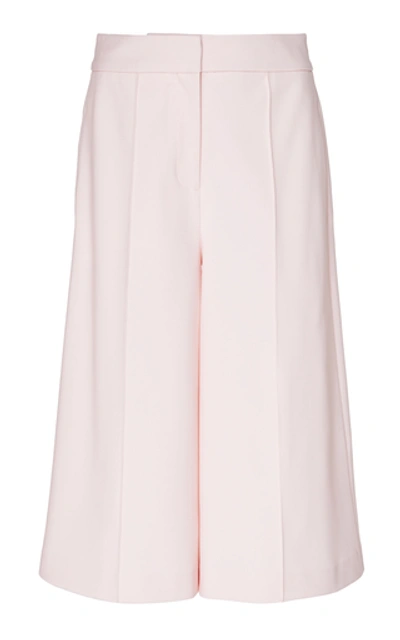 Adam Lippes Flared Culottes In Pink