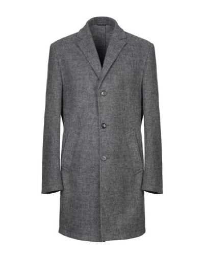 Grey Daniele Alessandrini Coat In Grey