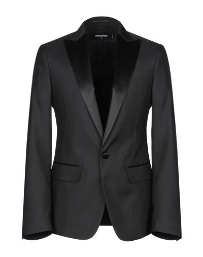 Dsquared2 Suit Jackets In Black