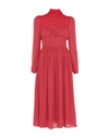 Valentino Midi Dresses In Red