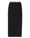 Calvin Klein 205w39nyc Midi Skirts In Black