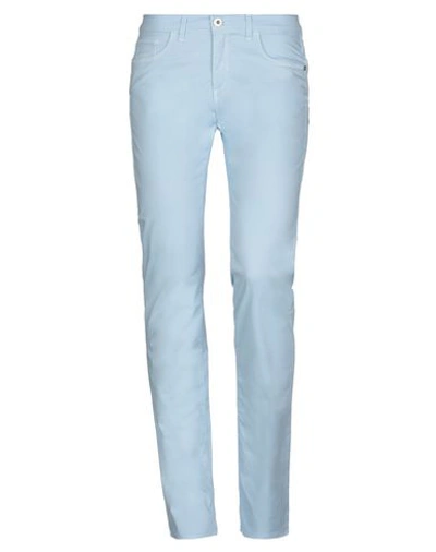 Trussardi Jeans Casual Pants In Sky Blue