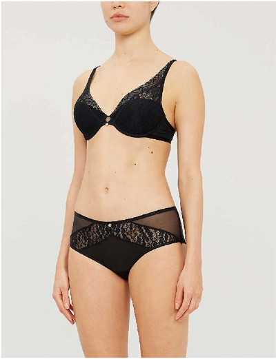 Chantelle Spirit Lace Spacer Bra In Black 011