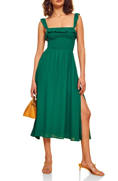 slim fit dress slacks Reformation main image 1