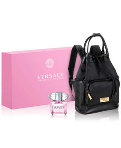 Versace Bright Crystal Fragrance & Backpack Set ($125 Value)