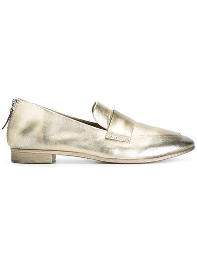 Marsèll Rear Zip Loafers - Metallic