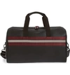 Ted Baker Ceviche Faux Leather Duffle Bag In Chocolate