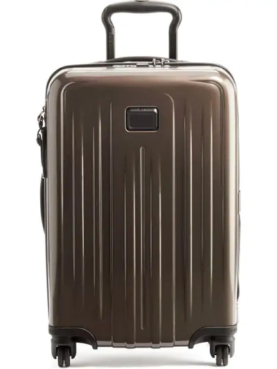 Tumi V4 International Expandable 4-wheeled Carry-on In Blue