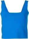 A.l.c Knitted Tank Top In Blue