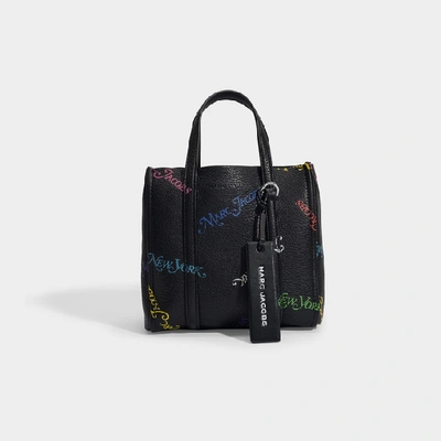 Marc Jacobs The Tag Tote 27 In Black Leather