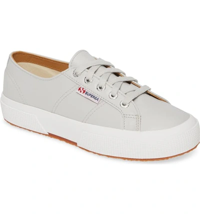 Superga 2750 Nappaleaw Sneaker In Dove Grey