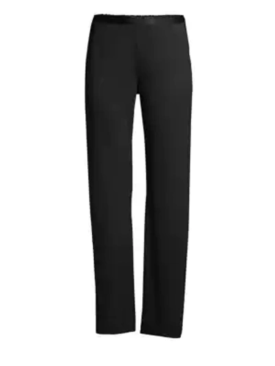 Natori Rose Parfait Essentials Lounge Pants In Black