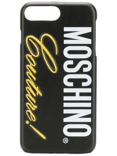 Moschino Logo Iphone 8 Plus Case In 1555