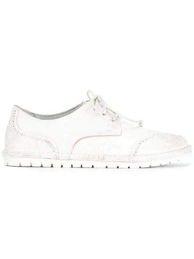 Marsèll Lace Up Brogues In White