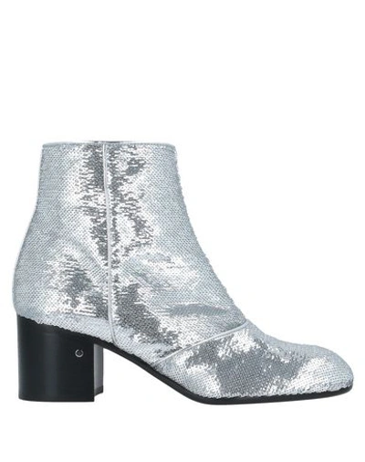 Laurence Dacade Ankle Boots In Silver