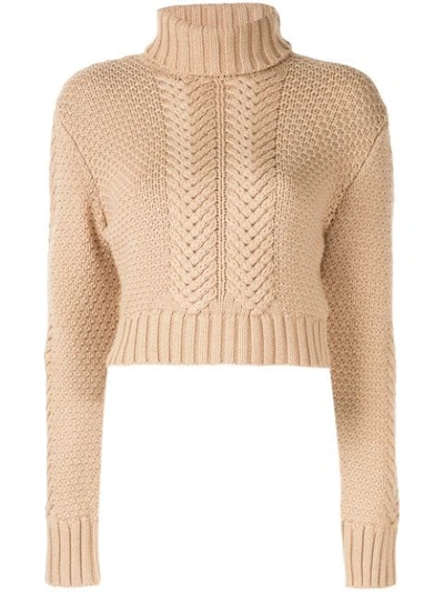 Aje Gestricktes Sweatshirt - Braun In Brown