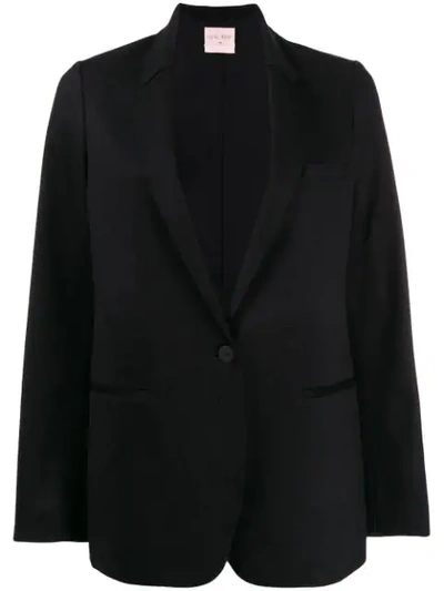 Forte Forte Classic Single-breasted Blazer In Blue