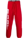 Diesel P-alfreds Track Pants - Rot In Red