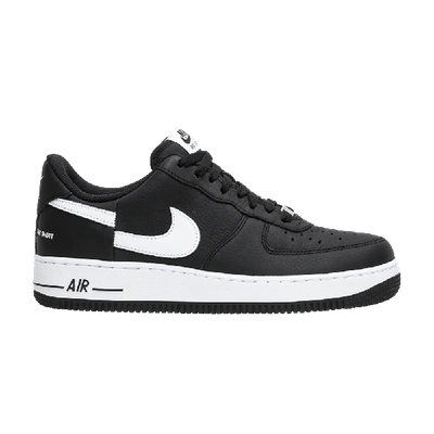 Nike X Supreme X Comme Des Garçons Air Force 1 Low Sneakers In 101 - Black  | ModeSens