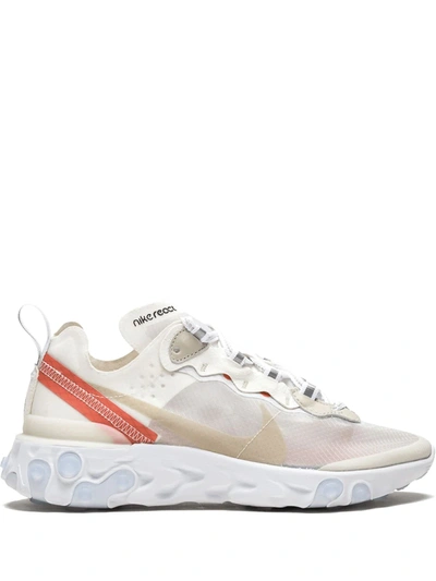 Nike React Element 87 Sneakers In White